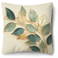 Axyaa Leaf Printed Pillowcase - Modern Home Room Decor Sofa Cushion Cover