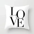 Axyaa Sunflower Print Pattern Sofa Cushion Cover - Luxury Home Decor