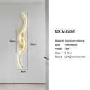 Axyaa LED Wall Lights Bedroom Sconces Black Gold White Indoor Lighting Balcony Aisle