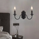 Axyaa Black Farmhouse Chandelier Industrial Rustic Kitchen Island Pendant Light