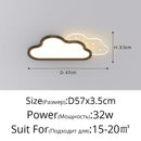 Axyaa Cloud Ceiling Lamp Modern Minimalist Indoor Light for Home Decor