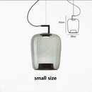 Axyaa Glass Restaurant Pendant Lamp Minimalist Nordic LED Hanging Light