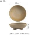 Axyaa Retro Ceramic Bowl Set for Molecular Cuisine Dining and Kitchen Serving