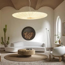 Axyaa Fabric Pendant Chandelier Light: Modern Nordic Design for Dining and Bedroom