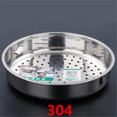Axya Stainless Steel Steamer Basket for Rice Cooker and Food Vegetable Steaming Tray