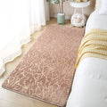 Axyaa Plush Non-slip Fur Mats for Bedroom & Bathroom - Soft, Thicken, Stylish Floor Mat