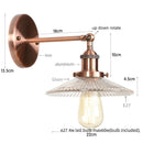 Axyaa Industrial Loft LED Wall Lights for Coffee Porch Bathroom Mirror Stairs Bedroom