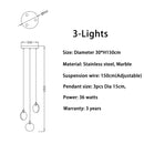 Axyaa Round Copper LED Chandeliers - Luxury Villa Lighting Fixtures