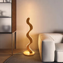 Axyaa Nordic Wood LED Floor Lamp - Minimalist Japanese Style for Living Room
