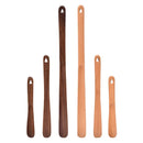 Axyaa Black Walnut Shoe Puller, Long Handle Shoe Wearing Device