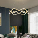 Axyaa Nordic LED Chandelier for Living & Dining Room, Irregular Ceiling Lighting & Decoration