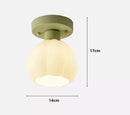 Axyaa Kids' Pumpkin Green Chandelier