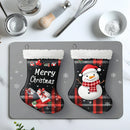 Axyaa Kitchen Draining Mat Santa Super Absorbent Quick Dry Bathroom Drain Pad