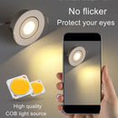 Axyaa 10 Pcs 5W Dimmable Aluminum LED Ceiling Downlight COB Spot Light