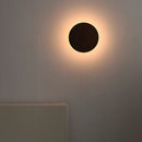 Axyaa Brass Japan Style Wooden Bedside Wall Light Fixture Simple LED Balcony Bedroom Lamp