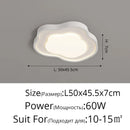 Axyaa Modern White LED Ceiling Chandelier for Home Interior Lighting Décor