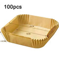 Axyaa Non-Stick Air Fryer Grill Mat: Rectangular Baking Tray Liner