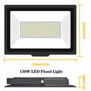 Axyaa LED Flood Light 110V 220V IP66 Outdoor Lighting for Street Garden Wall