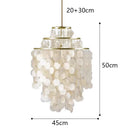 Axyaa Modern LED Pendant Chandeliers for Home Decor & Indoor Lighting