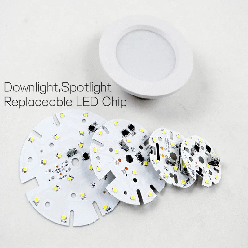 Axyaa AC220V LED Downlight SMD2835 Circuit Board Panel Module spotlight