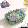 Axyaa 720ml Stainless Steel Thermal Lunch Box with Spoon & Fork