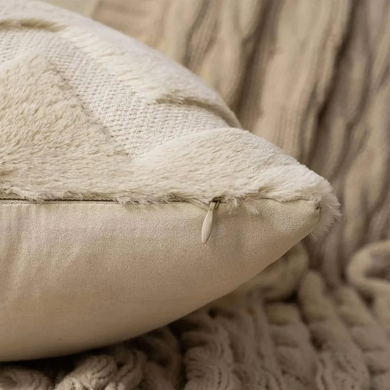 Axyaa Velvet 45x45 Sofa Cushion Cover for Living Room Nordic Home Decor
