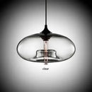 Axyaa Hanging Glass E27 Pendant Lamp for Modern Art Style Decor