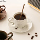 Axya Retro Ceramic Coffee Cup Set of 2