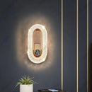 Axyaa Crystal Wall Lamp: Indoor Luxury Decorative Lighting Fixture for Living Room, Bedroom