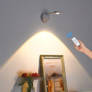Axyaa Smart Motion Sensor Wall Light for Art, Rechargeable LED Spotlight, Dimmable Lighting