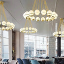 Axyaa Glass Ball LED Pendant Light for Living & Dining Room Decor