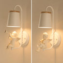 Axyaa Crystal Angel Wall Lamp for Bedroom Living Room Study Lighting