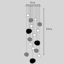Axyaa Nordic Style Home Decoration Lighting: Living Room & Dining Chandeliers, Staircase Lamps