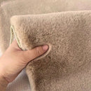 Axyaa Faux Rabbit Fur Rug Large Size Warm Bedroom Living Room Decor