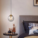 Axyaa Nordic Glass Ball Chandelier for Home Decor Lighting Fixtures