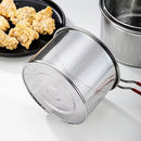 Axya Stainless Steel Frying Basket Filter Strainer for Cooking and Food Preparation