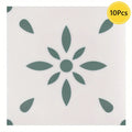 Axyaa Peel and Stick Vinyl Floor Tile Sticker, 20 x 20cm Square, Non-slip Self-adhesive Wall Sticker