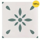 Axyaa Vinyl Non-Slip Floor Tile Sticker Waterproof 20cm x 20cm