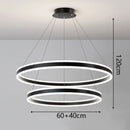 Axyaa Modern Stair Chandelier Pendant Lights - LED Ceiling Lamp for Living Room