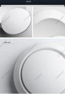 Axyaa Crescent Wall Lamp: 360° Rotating, Bedroom & Living Room Decor