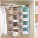 Axyaa Multi-layer Folding Hanging Storage Organizer for Bras, Underwear, Socks, and Clothes