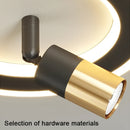Axyaa Modern Round LED Ceiling Lamp for Home Interior Lighting