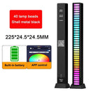 Axyaa RGB LED Music Sound Control Strip Light for Bar Car Room TV Gaming