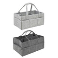 Axyaa Stroller Organizer Mommy Tote: Portable Storage Diaper Bag & Baby Accessories Basket