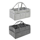 Axyaa Stroller Organizer Mommy Tote: Portable Storage Diaper Bag & Baby Accessories Basket