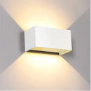 Axyaa Modern 24W LED Wall Light Waterproof IP65 Outdoor Indoor Sconce Lighting
