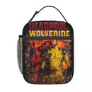 Axyaa Insulated Lunch Bag Cooler for Travel - Deadpool & Wolverine Theme