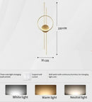 Axyaa Minimalist Grille Wall Light for Living Room and Bedroom