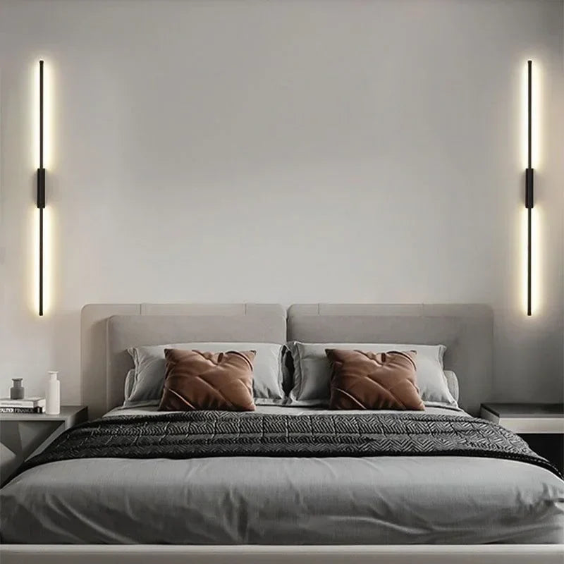 Axyaa Nordic Slim LED Wall Sconces for Bedroom & Living Room
