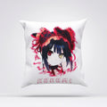 Axyaa Kurumi Pillowcases 45x45 Decorative Sofa Covers Anime Bedding Decor